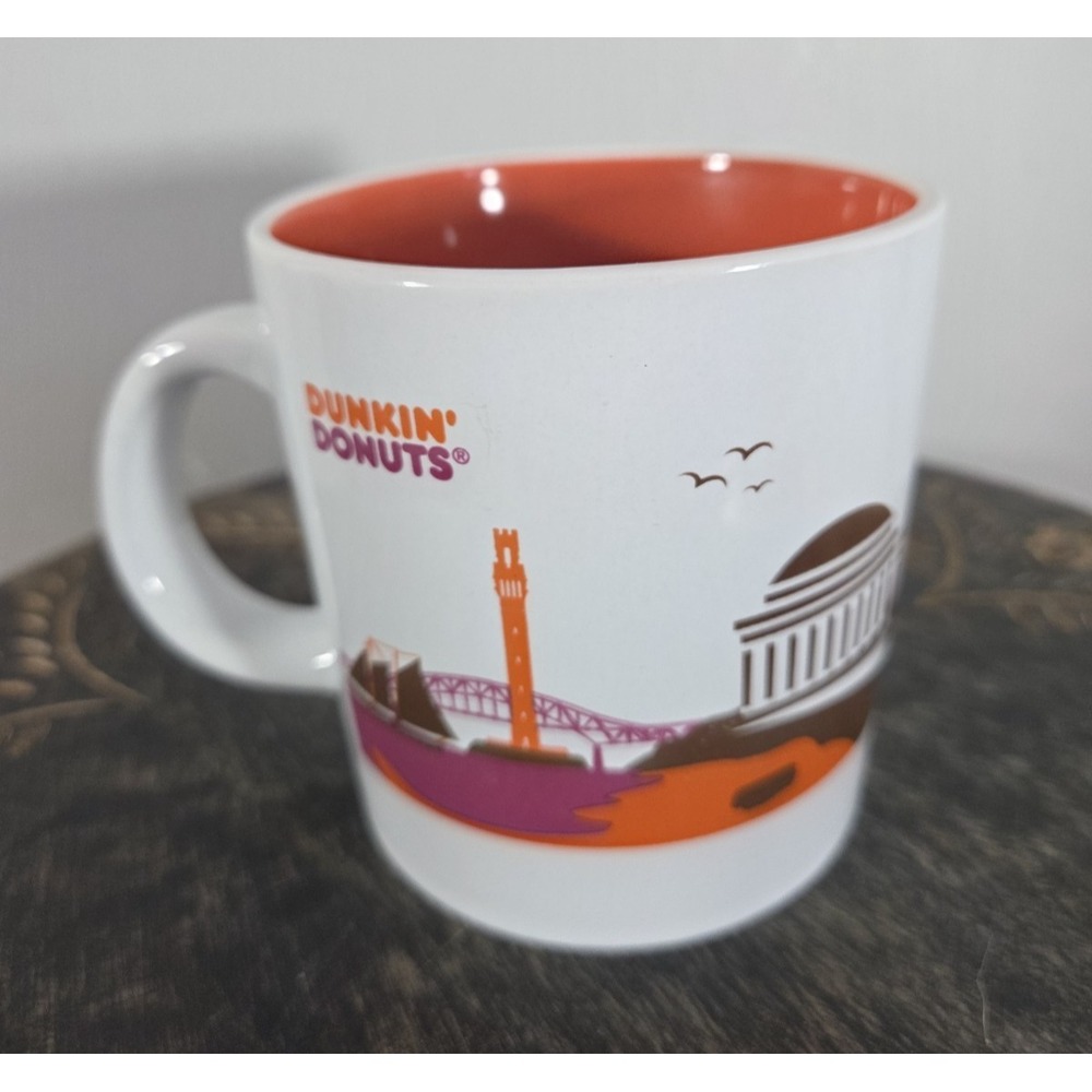 Dunkin' Donuts Destination Series Massachusetts Runs on Dunkin Coffee Cup Mug - Picture 2 of 6